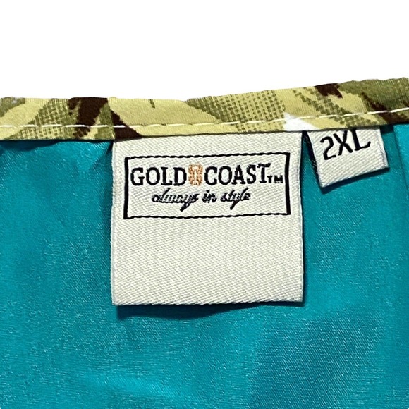 Gold Coast 2X Womens Sleep Shirt Night Dress Silky Feel Pajamas Short‎ Sleeves - Picture 2 of 6